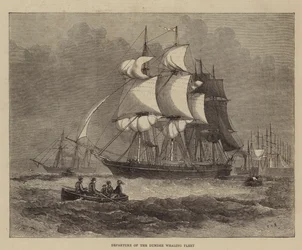 Abfahrt der Walfangflotte von Dundee